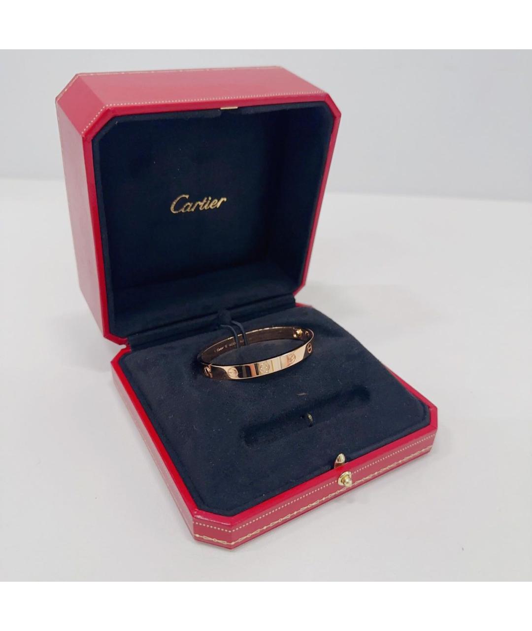 CARTIER Золотой браслет из розового золота, фото 3