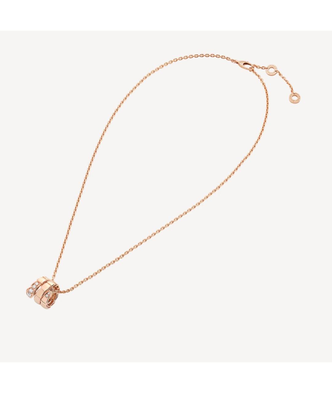 BVLGARI Золотое колье из розового золота, фото 6