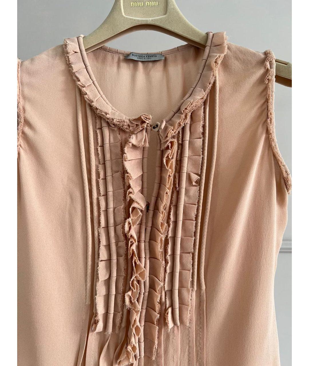 BOTTEGA VENETA Шелковая блузы, фото 2
