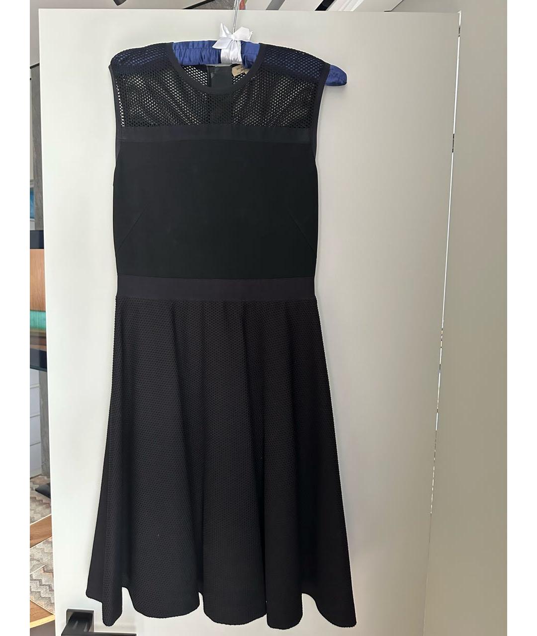 BURBERRY Черное коктейльное платье, фото 4