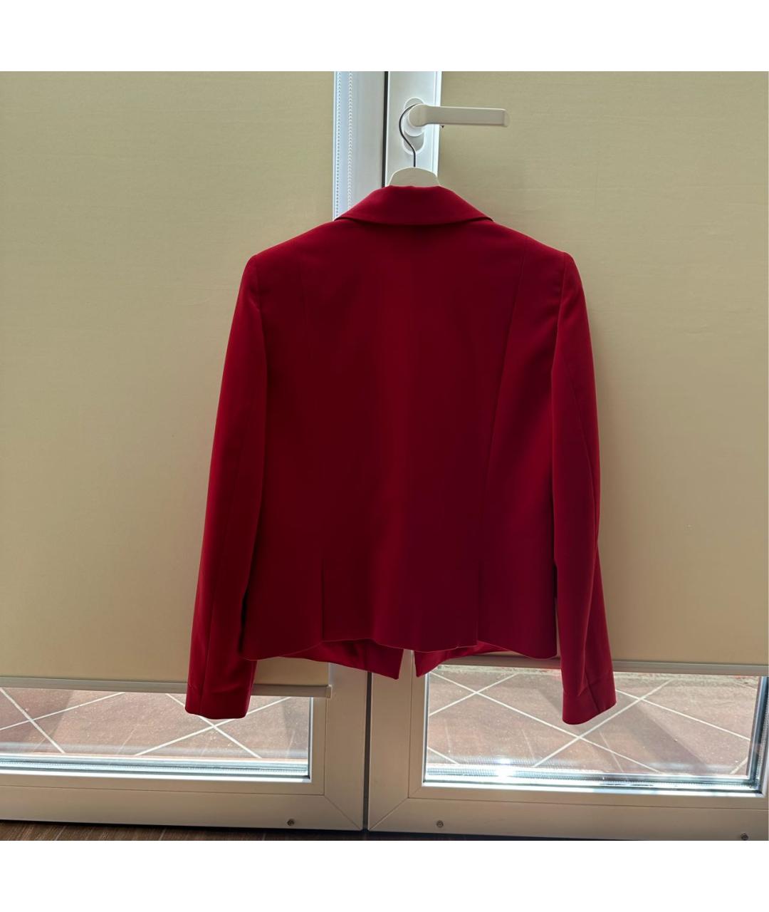 MAX&CO Красный полиэстеровый жакет/пиджак, фото 2