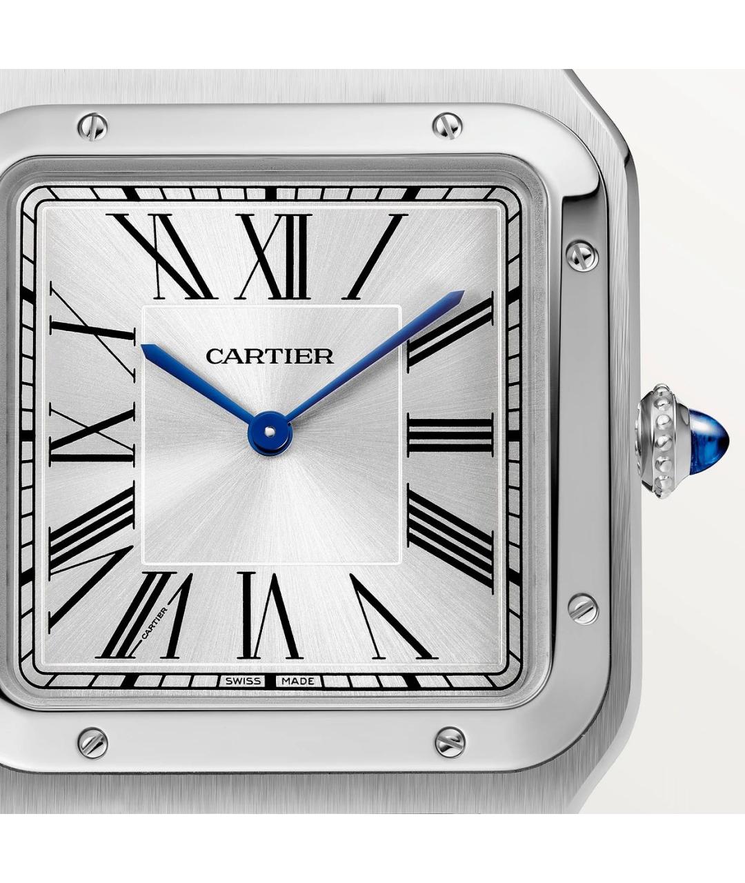 CARTIER Серебряные металлические часы, фото 5