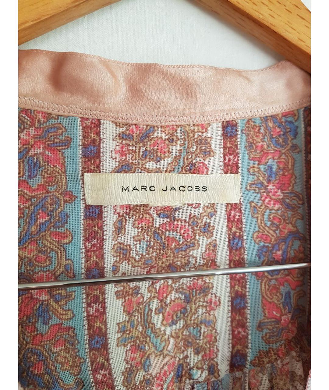 MARC JACOBS Мульти шелковое повседневное платье, фото 2