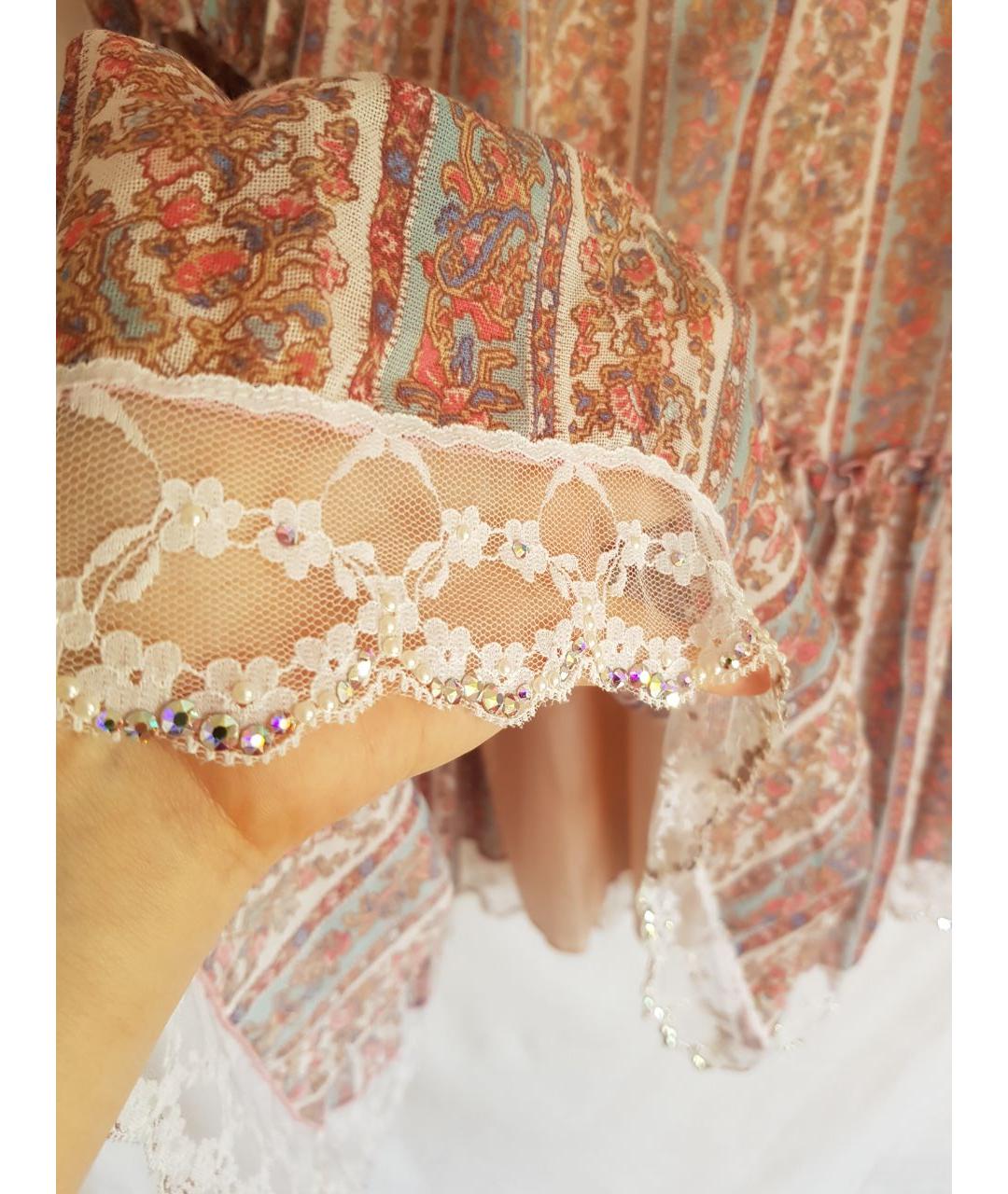 MARC JACOBS Мульти шелковое повседневное платье, фото 5