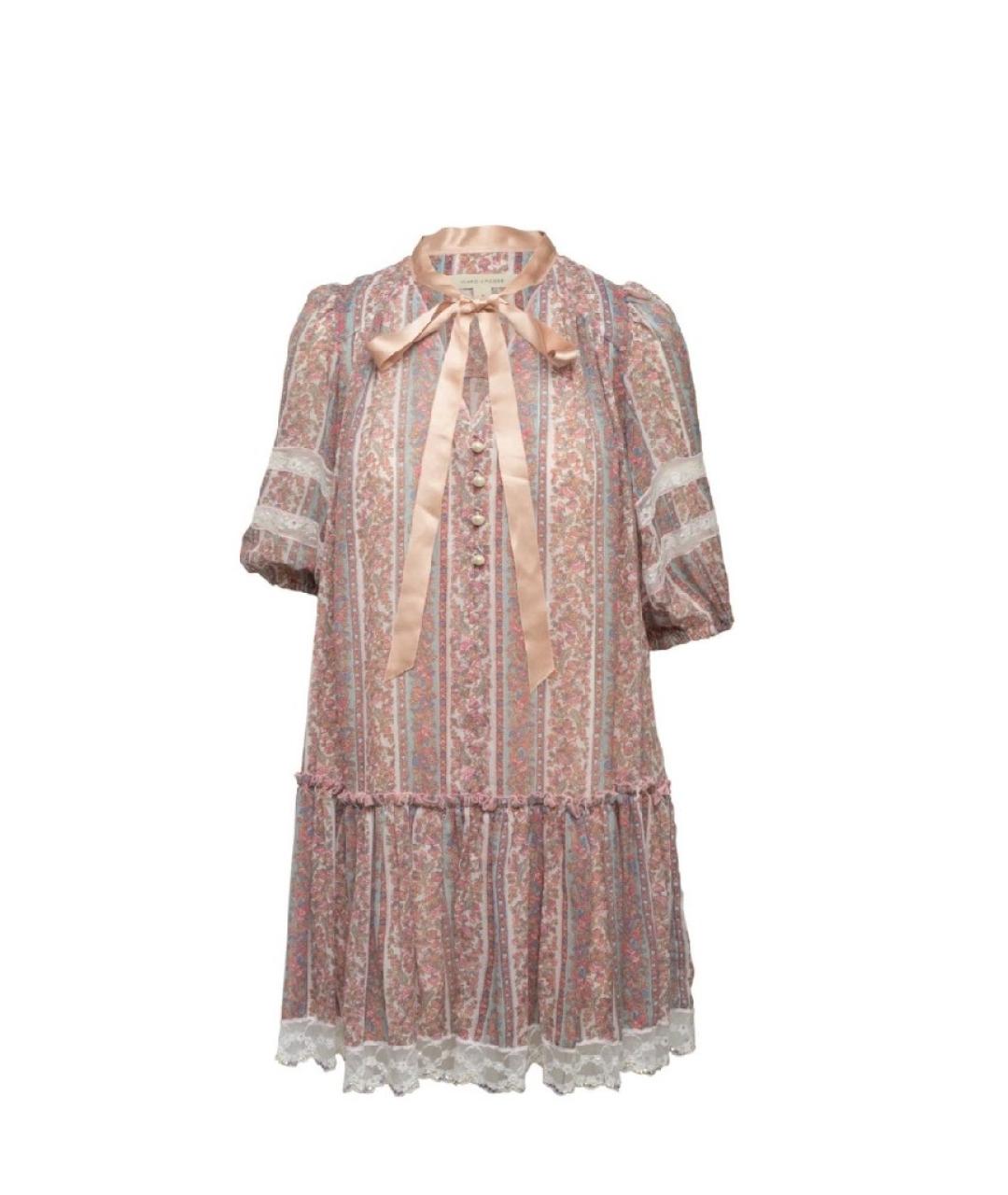 MARC JACOBS Мульти шелковое повседневное платье, фото 1