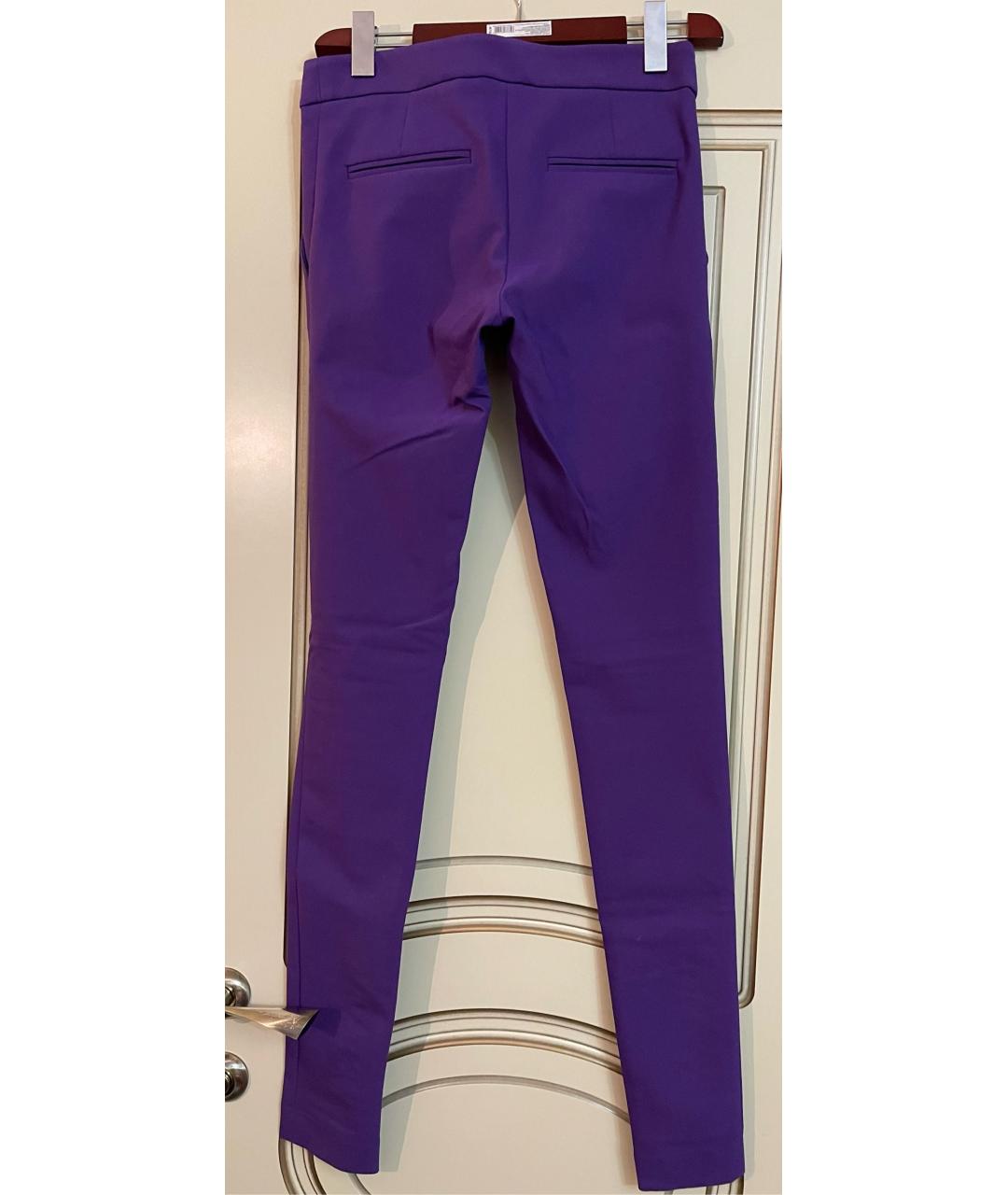 STELLA MCCARTNEY Фиолетовые брюки узкие, фото 2