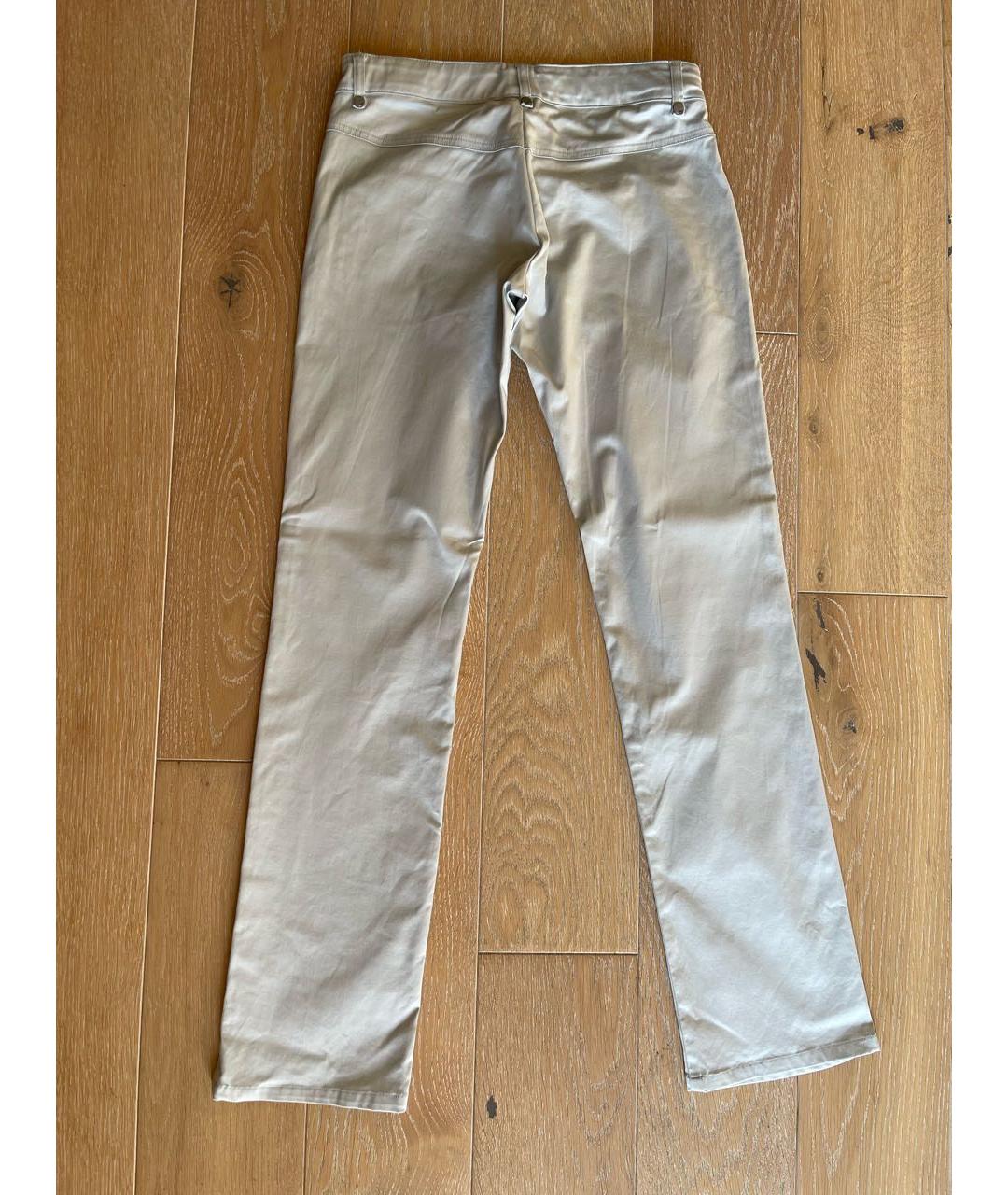 CHRISTIAN DIOR Серые хлопковые брюки и шорты, фото 2