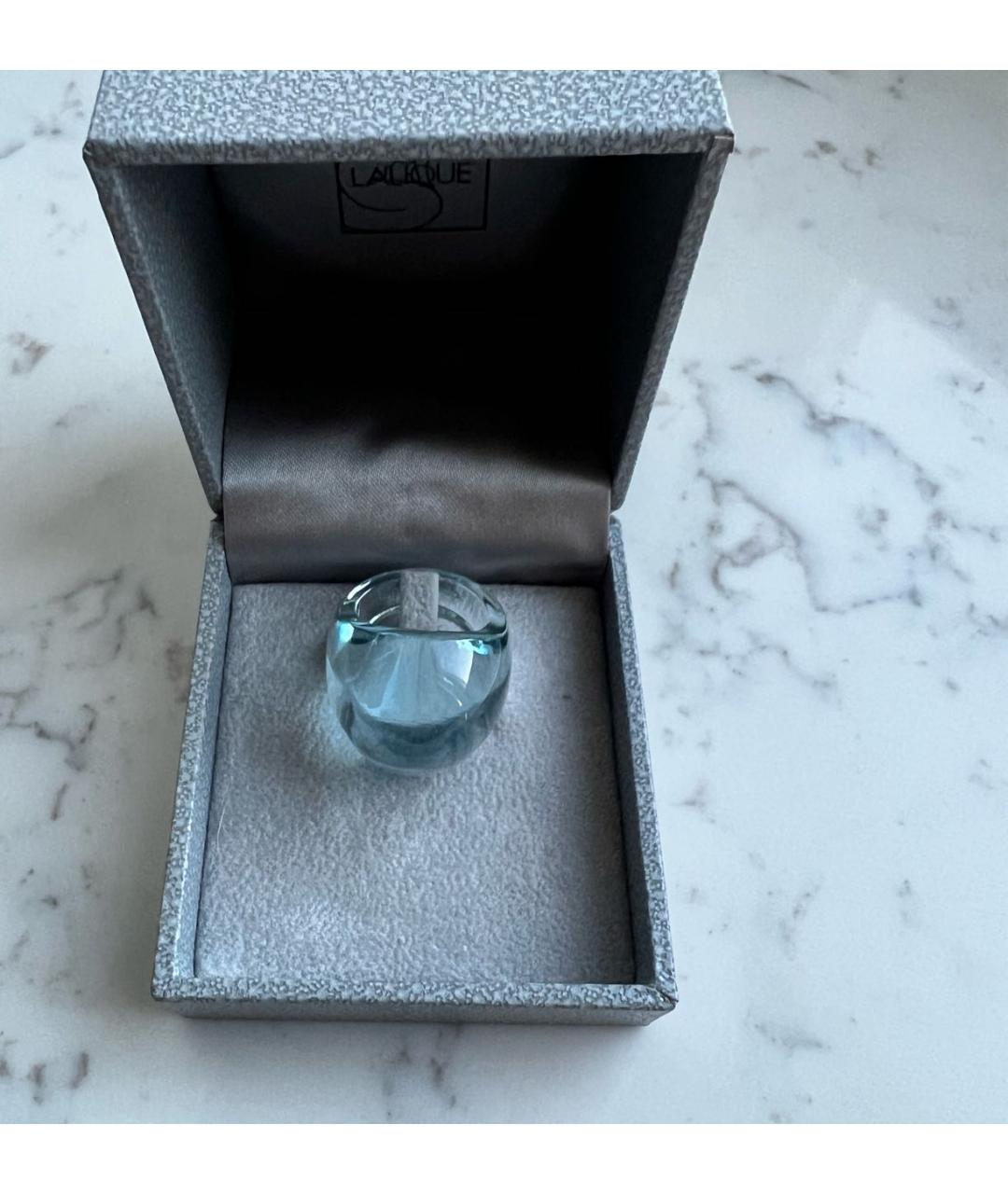 LALIQUE Голубое кольцо, фото 9