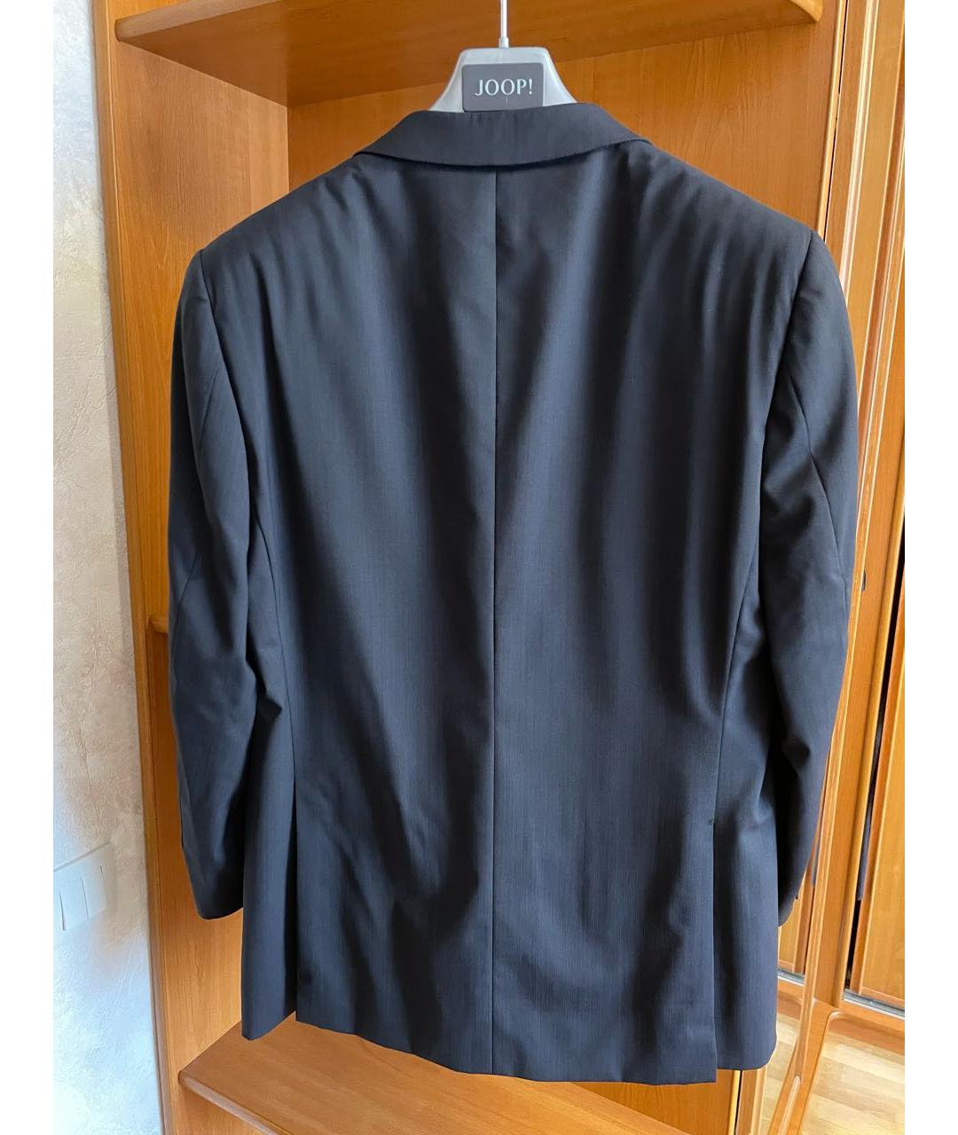 ERMENEGILDO ZEGNA Темно-синий шерстяной пиджак, фото 2