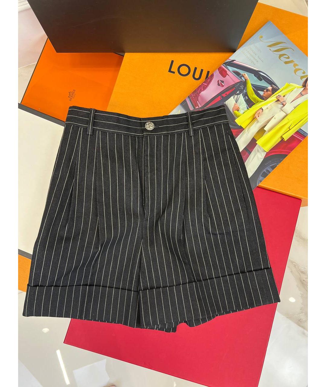 CHANEL Черные шорты, фото 8