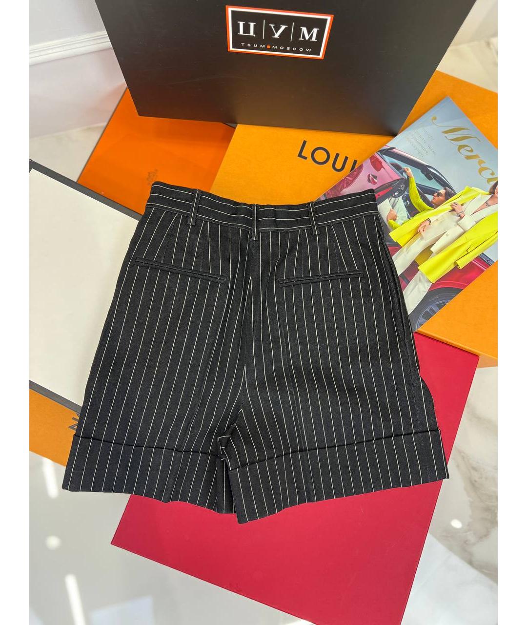 CHANEL Черные шорты, фото 2