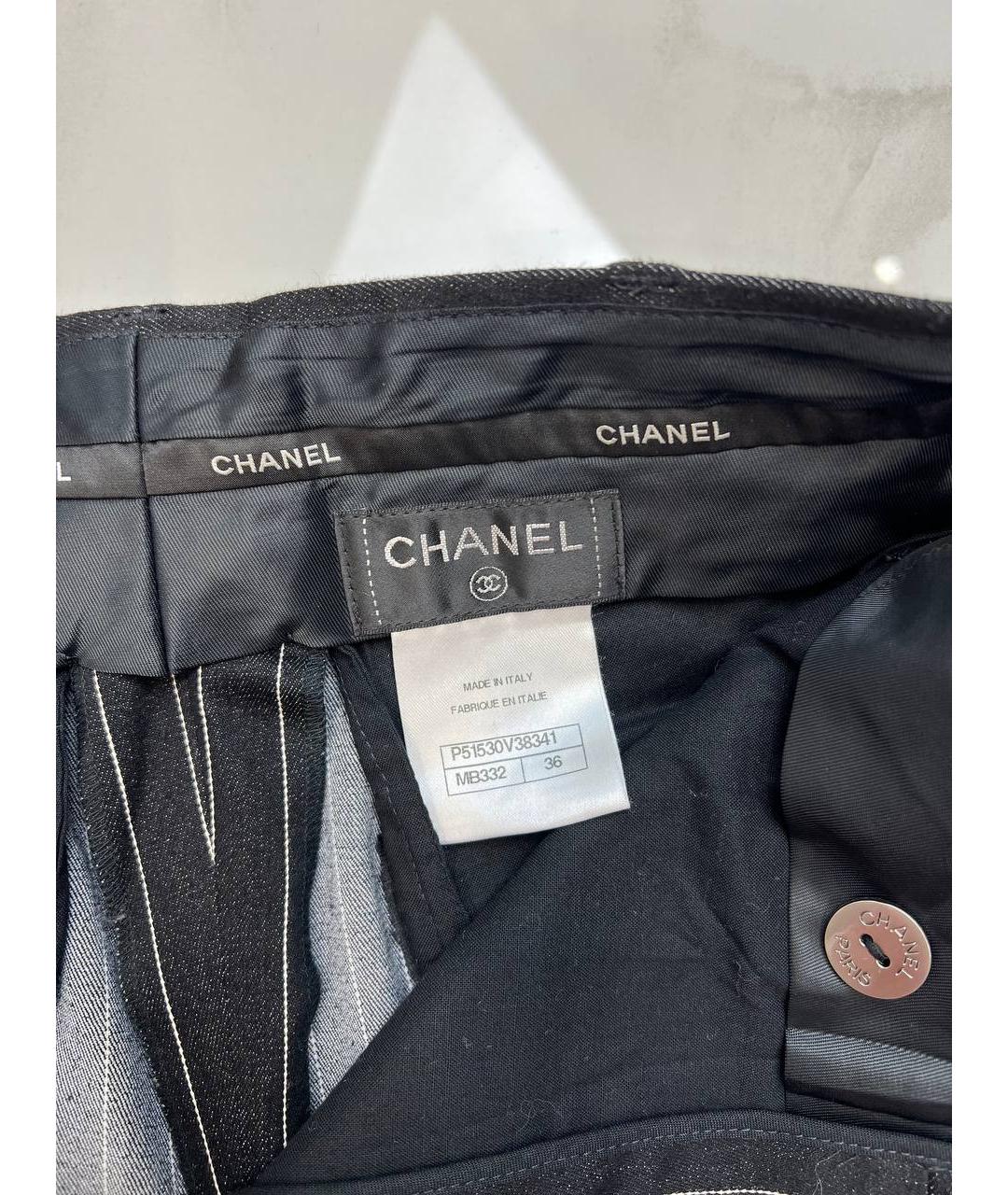 CHANEL Черные шорты, фото 5