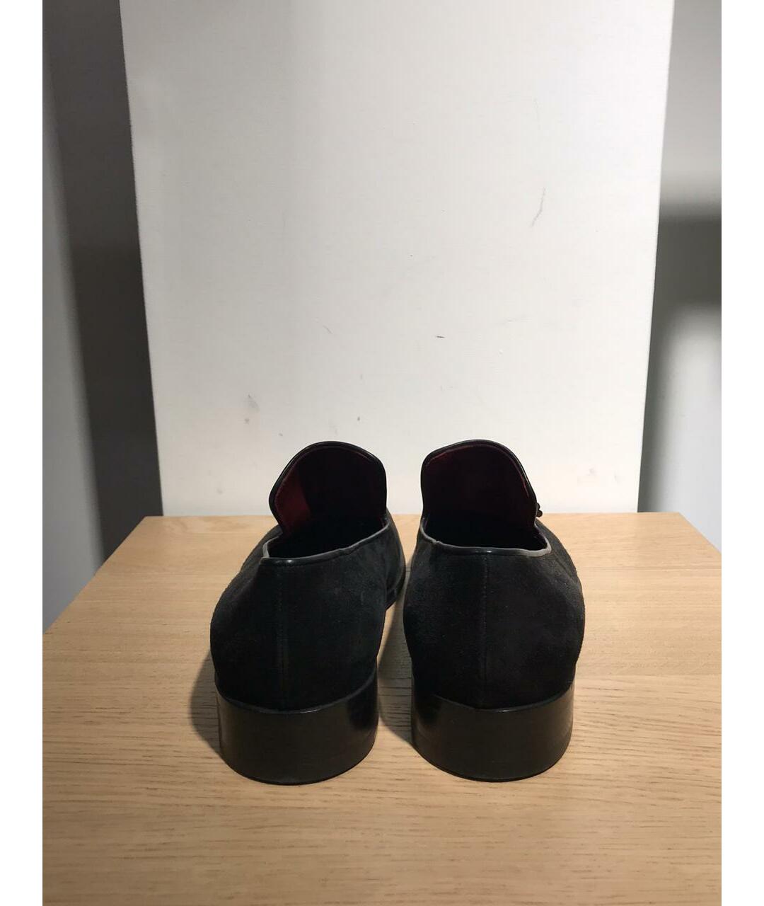 CELINE PRE-OWNED Черные замшевые туфли, фото 4