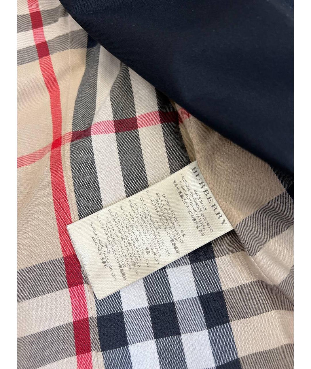 BURBERRY Черный тренч/плащ, фото 4