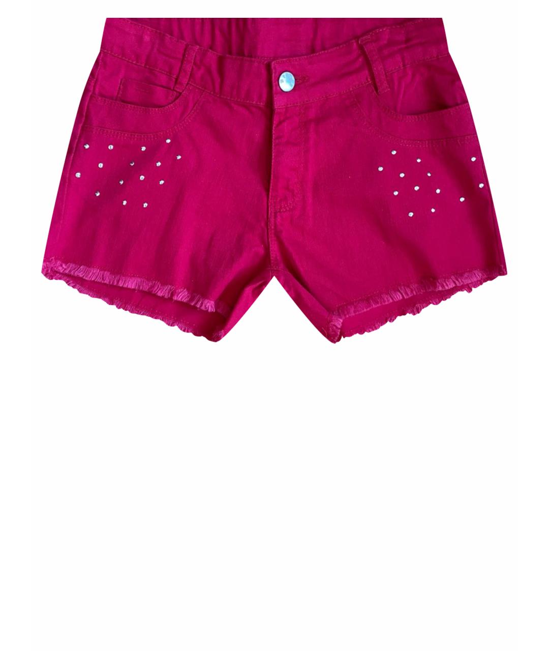 BRUMS KIDS Розовые деним брюки и шорты, фото 1