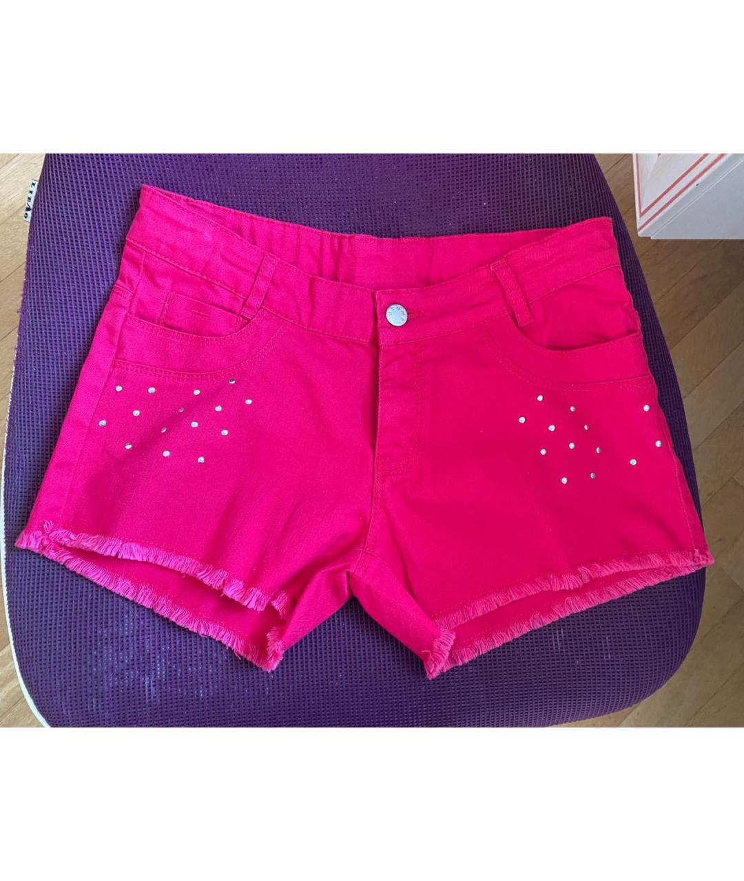 BRUMS KIDS Розовые деним брюки и шорты, фото 7
