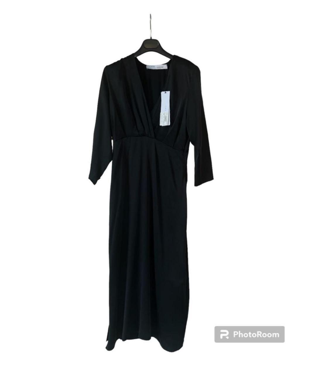 IRO Черное шелковое платье, фото 9