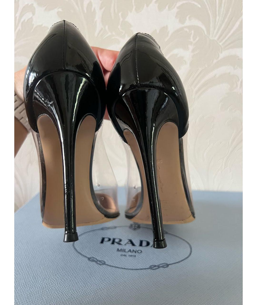 GIANVITO ROSSI Мульти туфли из лакированной кожи, фото 5