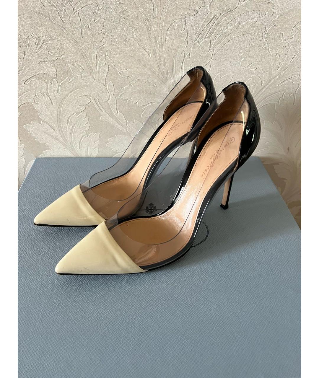 GIANVITO ROSSI Мульти туфли из лакированной кожи, фото 8