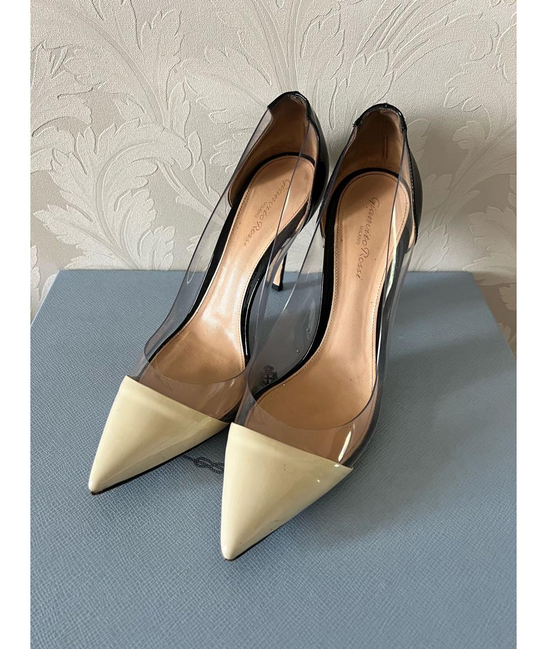 GIANVITO ROSSI Мульти туфли из лакированной кожи, фото 2