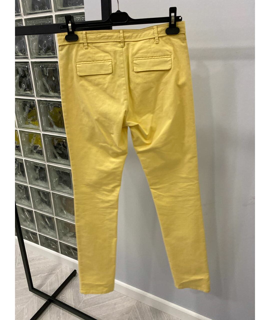ISABEL MARANT Желтые прямые брюки, фото 2