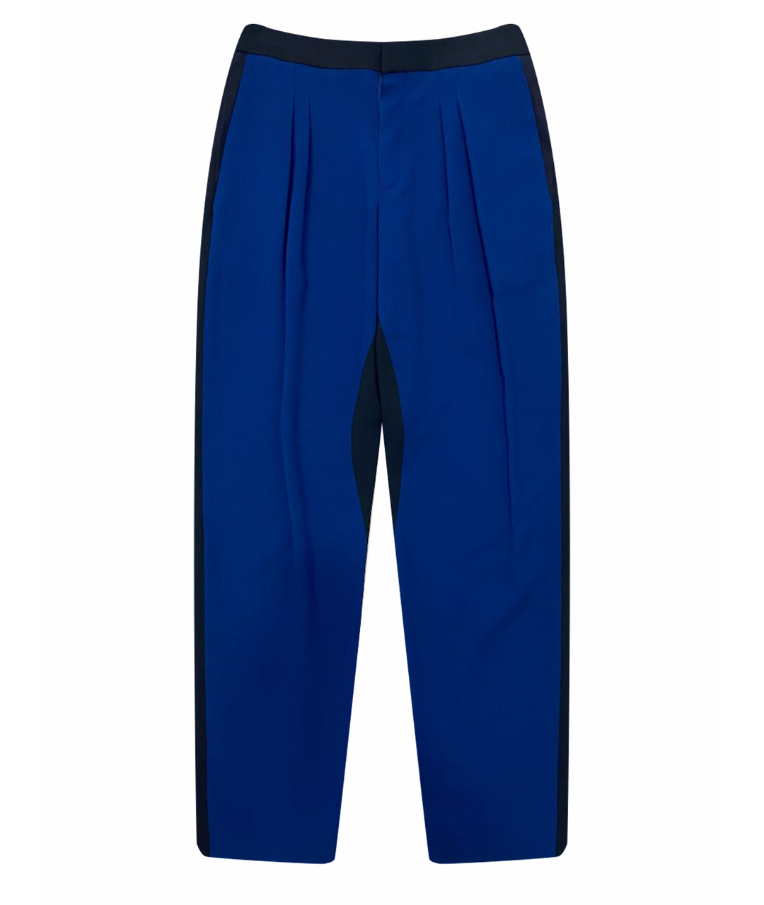 CHLOE Синие прямые брюки, фото 1