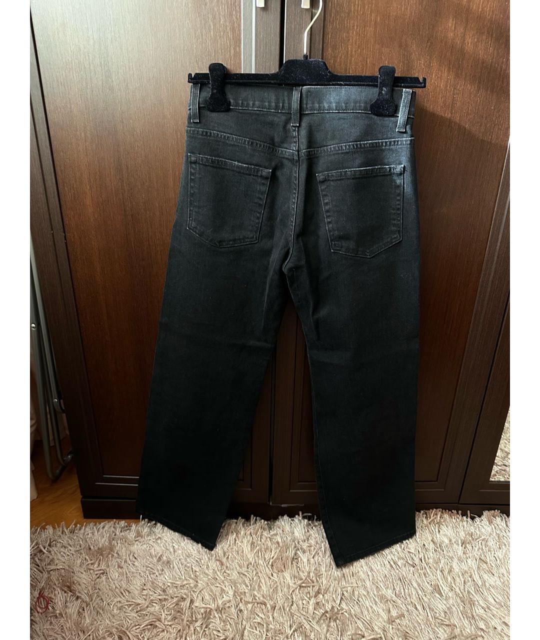 KHAITE Черные прямые джинсы, фото 4