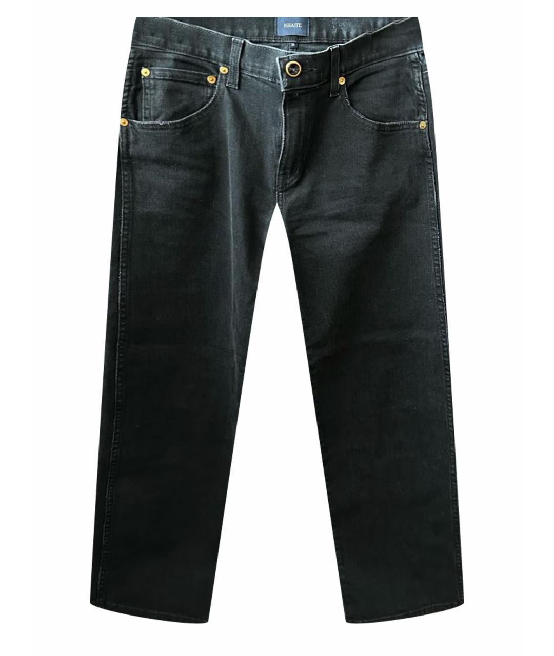 KHAITE Черные прямые джинсы, фото 1