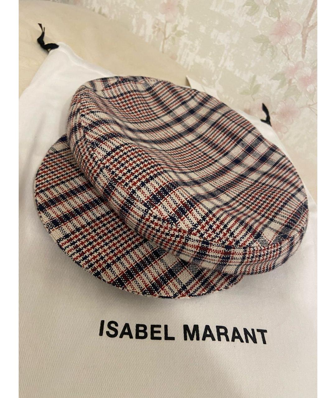 ISABEL MARANT ETOILE Розовая хлопковая кепка, фото 5