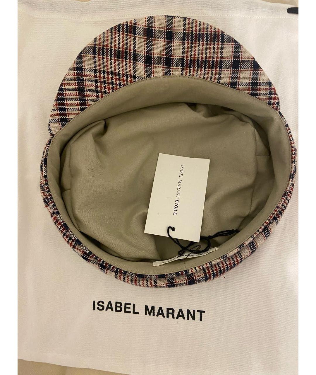 ISABEL MARANT ETOILE Розовая хлопковая кепка, фото 2