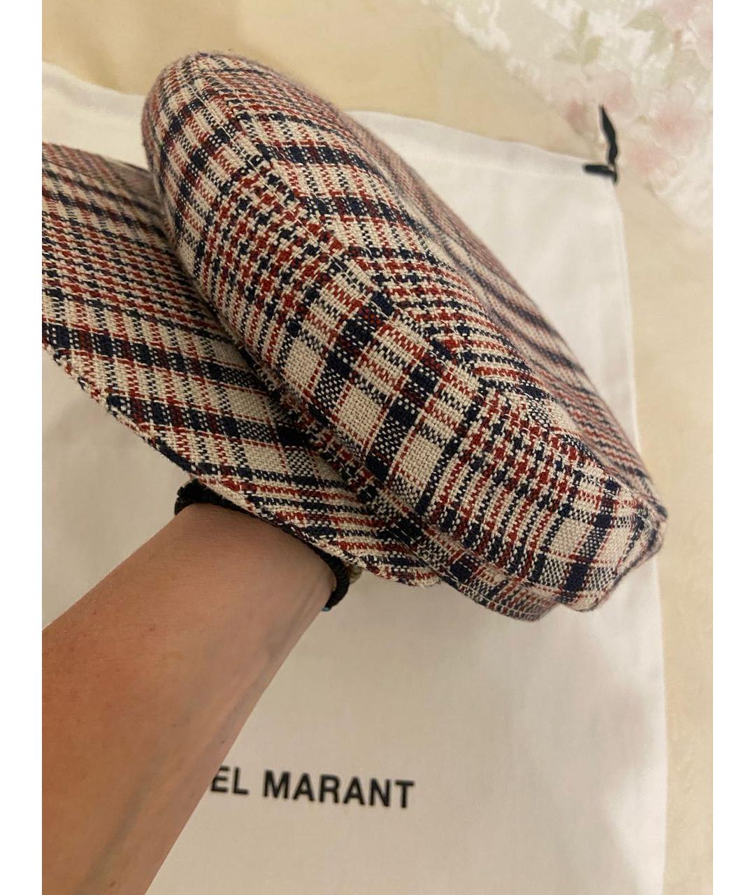 ISABEL MARANT ETOILE Розовая хлопковая кепка, фото 4