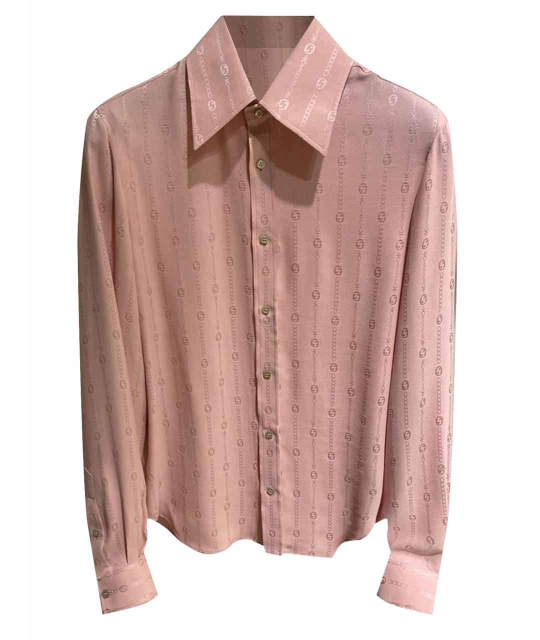 GUCCI Розовая рубашка, фото 1