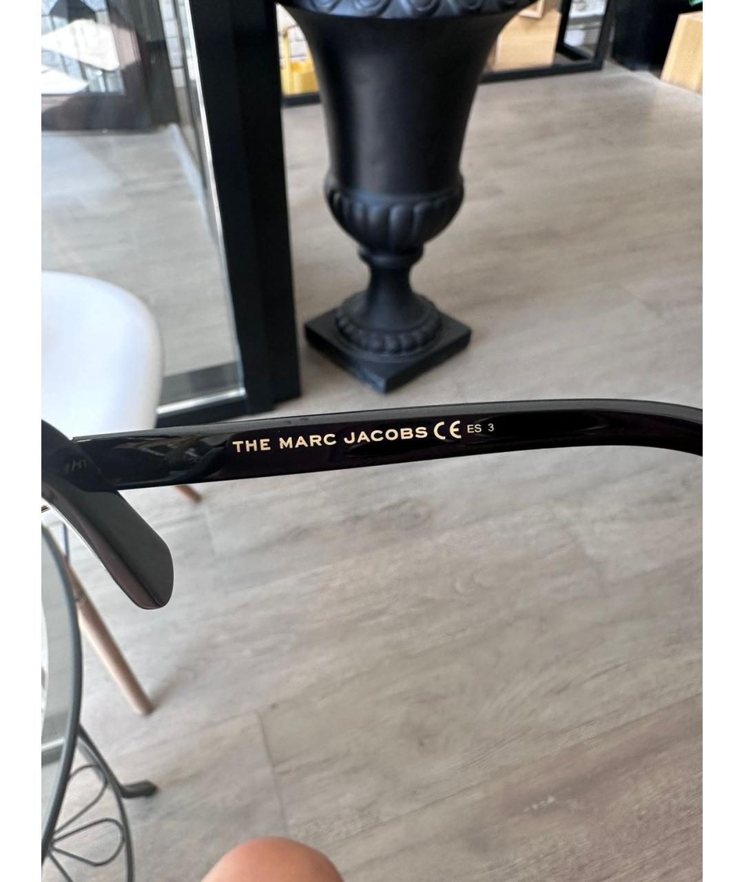 MARC JACOBS Антрацитовые металлические солнцезащитные очки, фото 7