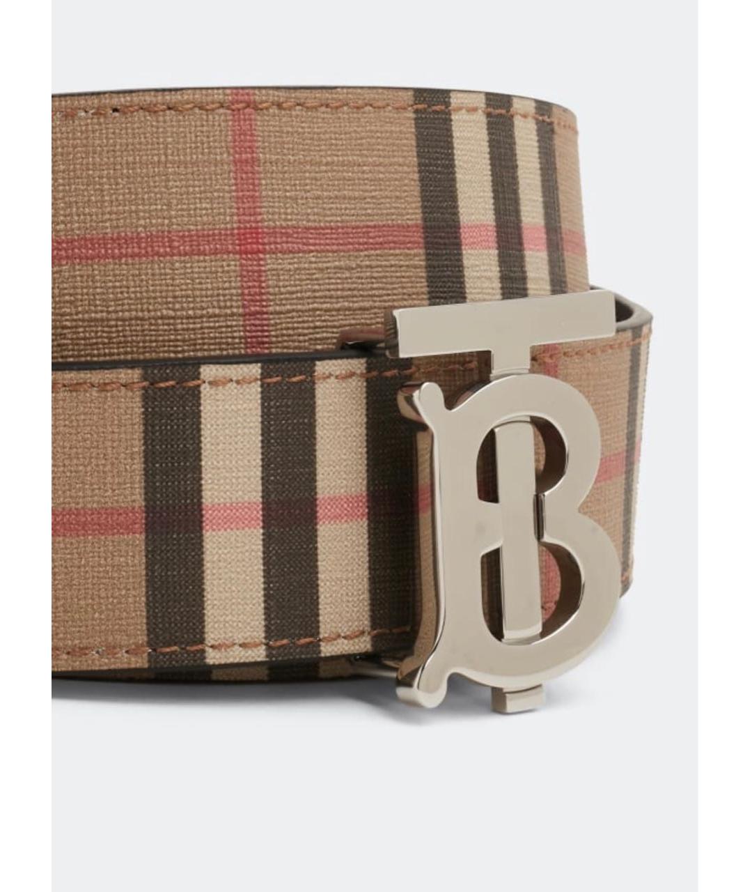 BURBERRY Черный ремень, фото 5