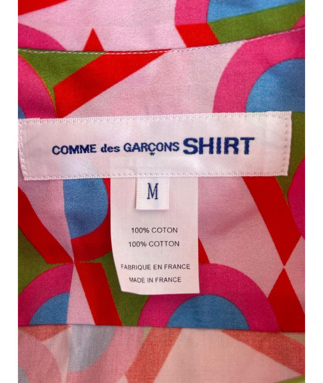 COMME DES GARÇONS SHIRT Мульти хлопковая кэжуал рубашка, фото 5
