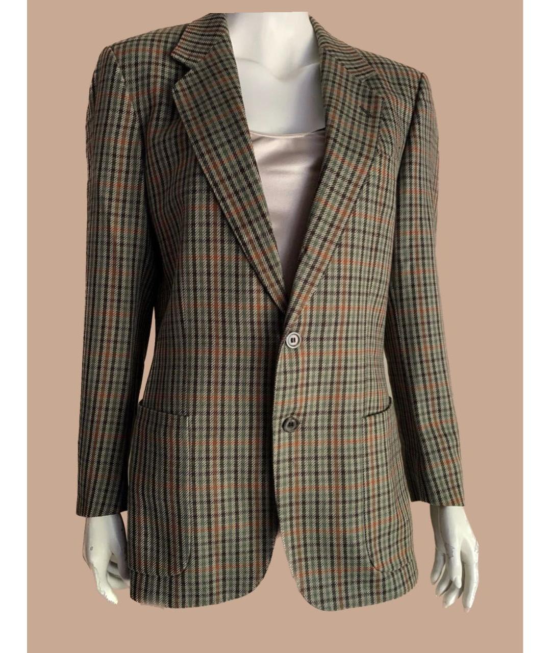 Burberry plaid blazer hotsell