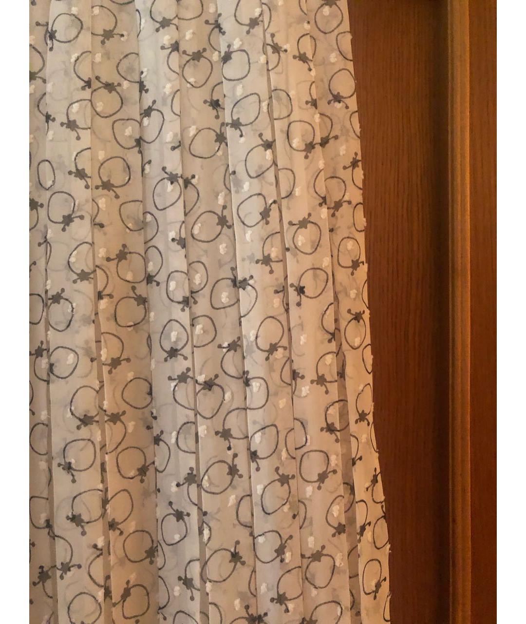 SEE BY CHLOE Серая полиэстеровая юбка макси, фото 4