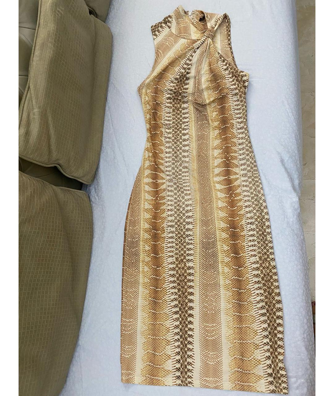 ROBERTO CAVALLI Вискозное платье, фото 4