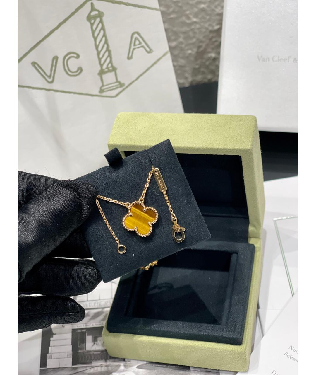 VAN CLEEF & ARPELS Желтая подвеска из желтого золота, фото 2