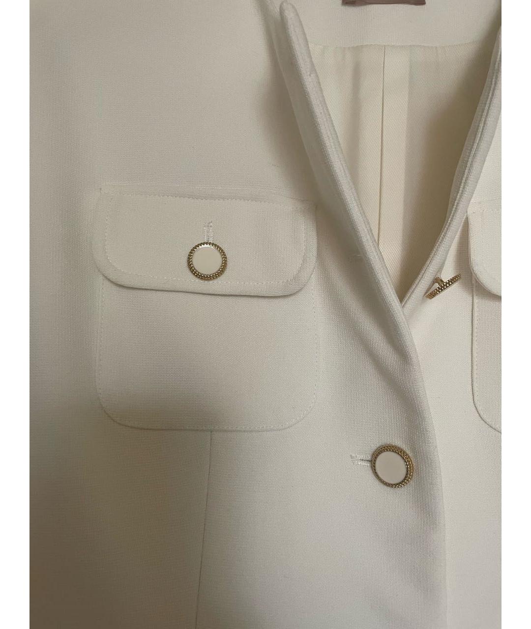 12 STOREEZ Белое вискозное коктейльное платье, фото 4