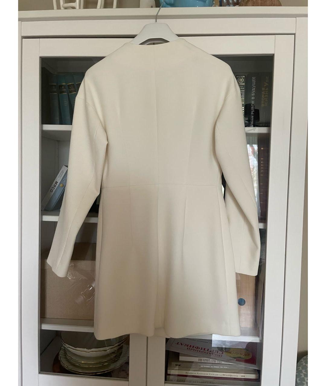 12 STOREEZ Белое вискозное коктейльное платье, фото 2