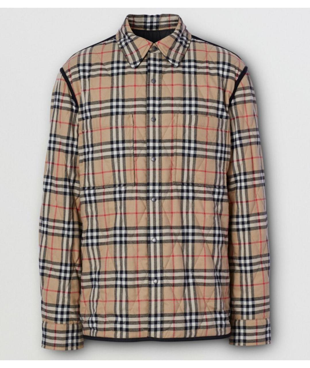 BURBERRY Черная хлопковая куртка, фото 4