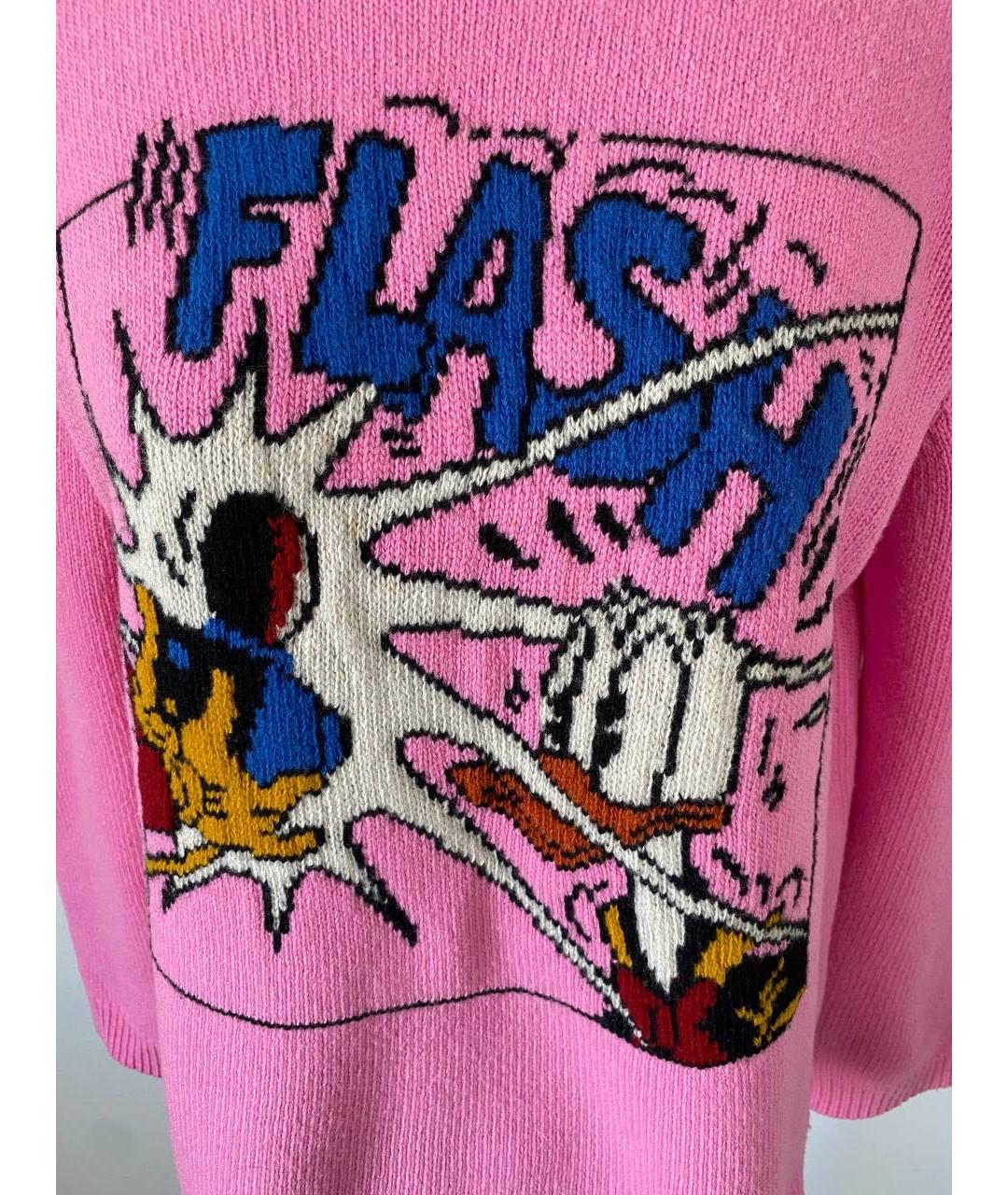 GUCCI Розовый шерстяной джемпер / свитер, фото 6