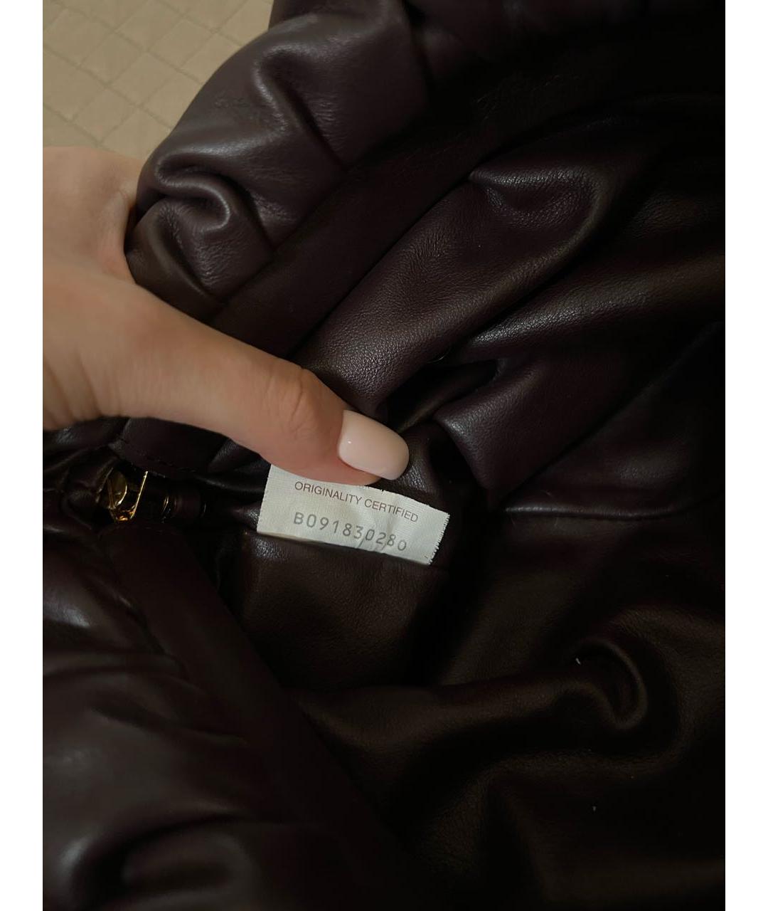 BOTTEGA VENETA Фиолетовая сумка с короткими ручками из лакированной кожи, фото 5