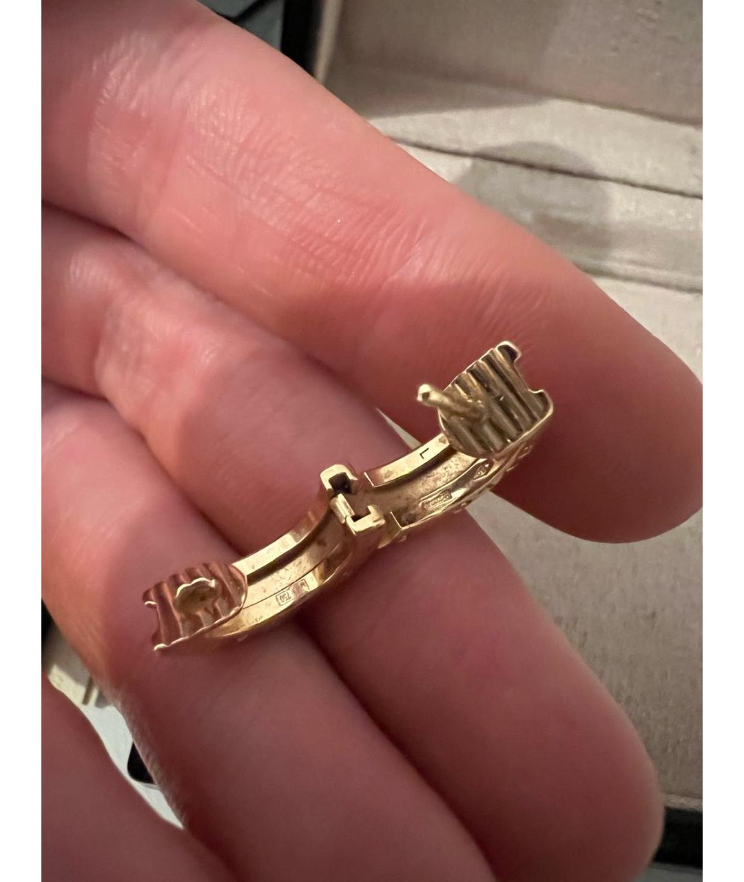 BVLGARI Золотые серьги из розового золота, фото 8