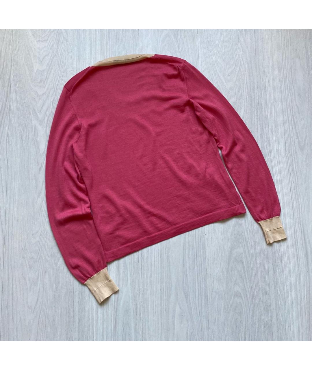 SALVATORE FERRAGAMO Розовый джемпер / свитер, фото 6