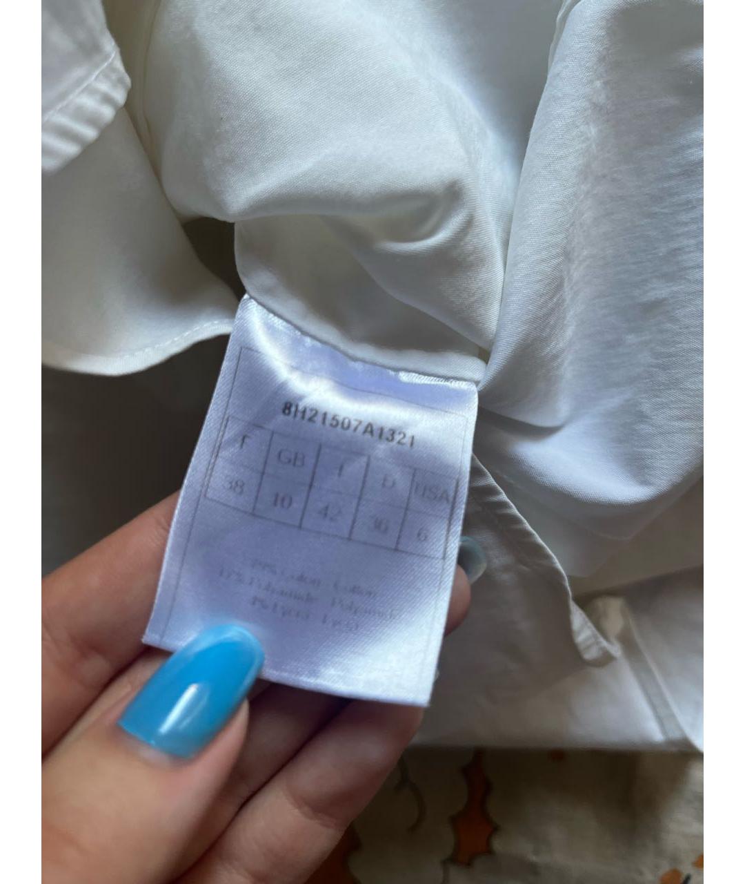CHRISTIAN DIOR Белая блузы, фото 4