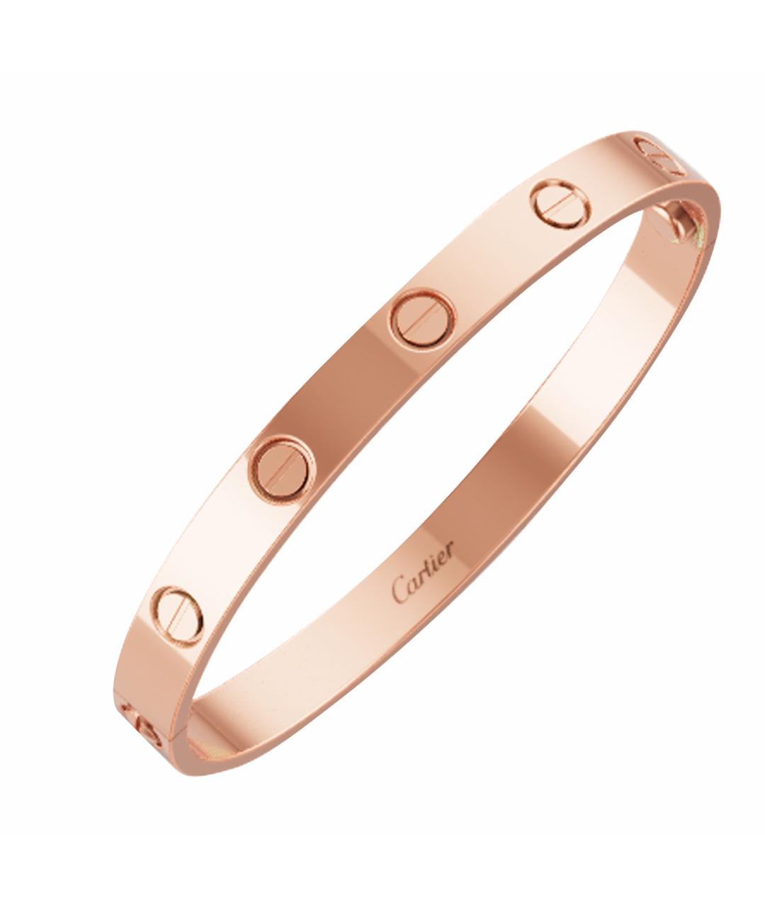 CARTIER Золотой браслет из розового золота, фото 1