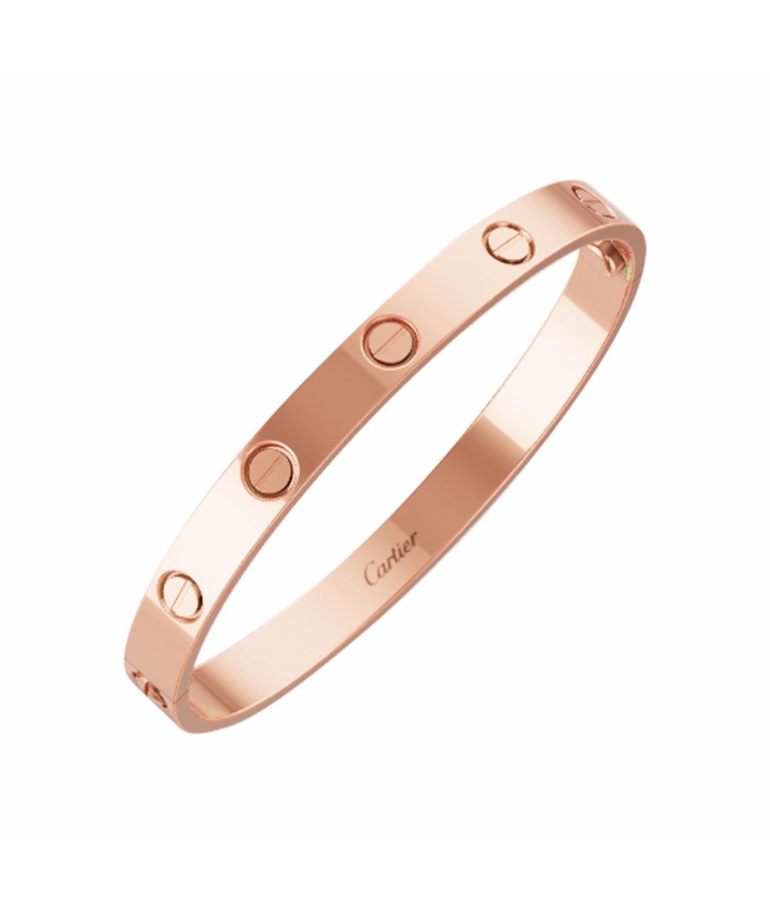 CARTIER Золотой браслет из розового золота, фото 10