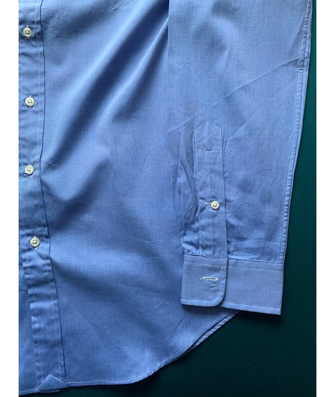 POLO RALPH LAUREN Голубая хлопковая кэжуал рубашка, фото 4